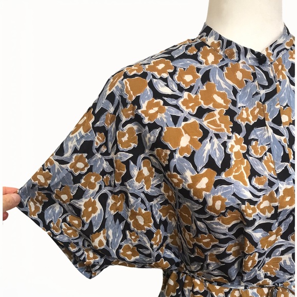 Christian Wijnants 100% Silk Dipha Foliage Dress 6 - Picture 11 of 17